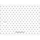 Black Pin Dot Folded Place Cards Image 2 of 6